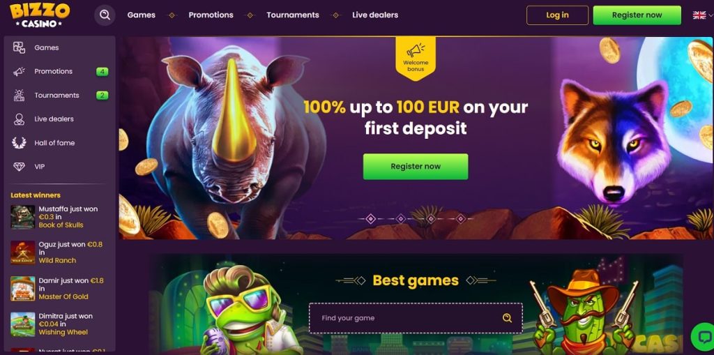 Bizzo Casino: Αμερόληπτη αξιολόγηση του Bizzo Casino